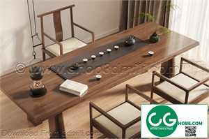 Tea Room 54 3D Model